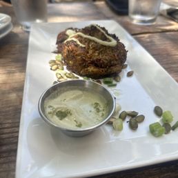 Rice fritters. Rice fritters.