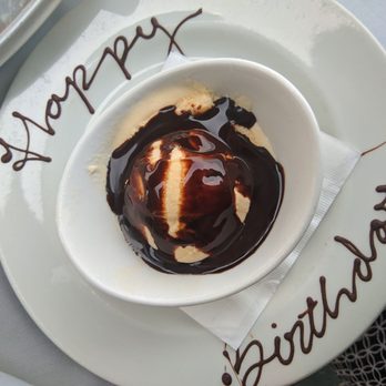 Tom Ham's Lighthouse - Ice cream sundae with a happy birthday on it - Breakfast & Brunch Near Me - San Diego, California