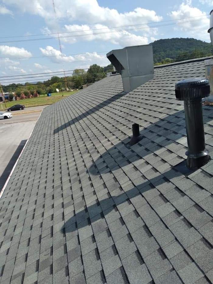 Slide of Frank's Roofing