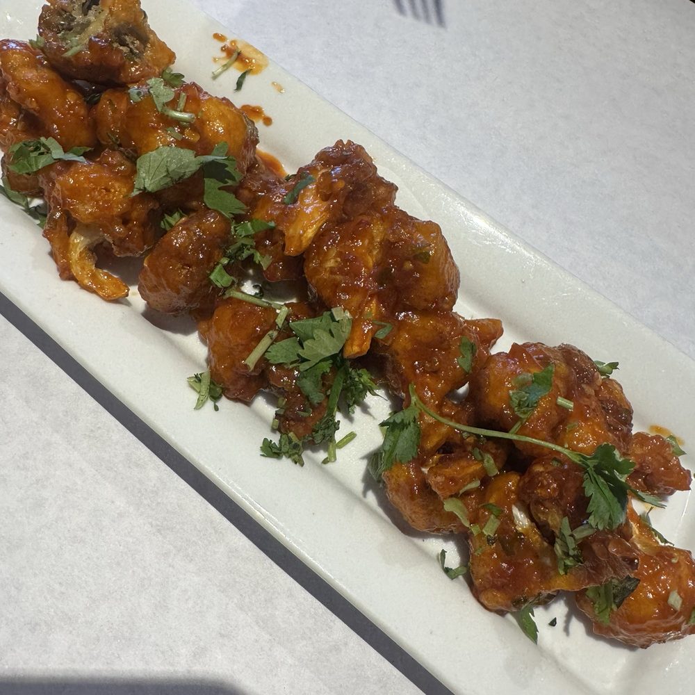 Gobi Manchurian (cauliflower appetizer) so good highly recommend Gobi Manchurian (cauliflower appetizer) so good highly recommend
