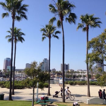 Shoreline Park - View from the north (marina) side... - Parks Near Me - Long Beach, California Shoreline Park - View from the north (marina) side... - Parks Near Me - Long Beach, California