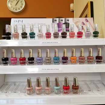 Nail Pretty - They are have more colors infinite shine, just extra $2 but last longer and shine. - Nail Salons Near Me - San Francisco, California