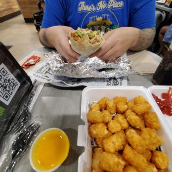 Bubbakoo's Burritos - Fried cauliflower burrito and tater tots - Mexican Near Me - Coral Springs, Florida Bubbakoo's Burritos - Fried cauliflower burrito and tater tots - Mexican Near Me - Coral Springs, Florida