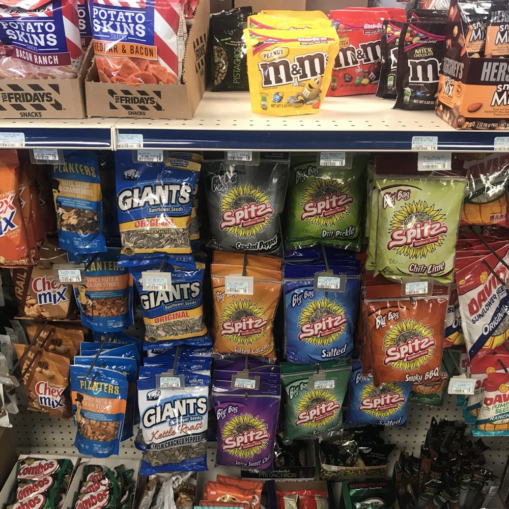 Chevron - a variety of snacks on display in a grocery store - Gas Stations Near Me - Las Vegas, Nevada Chevron - a variety of snacks on display in a grocery store - Gas Stations Near Me - Las Vegas, Nevada