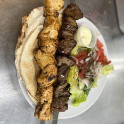 Istanbul Supermarket - Chicken Kabab Plate HALAL and Beef Kabab HALAL