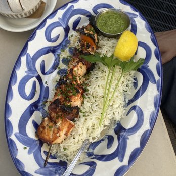 Aba - Salmon kabob - Mediterranean Near Me - Austin, Texas