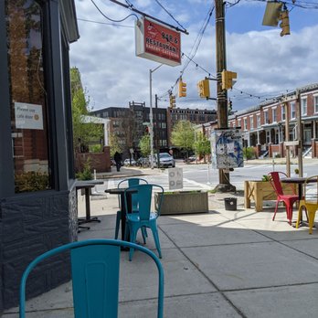 Sweet 27 Bar and Restaurant - Patio view - New American Near Me - Baltimore, Maryland Sweet 27 Bar and Restaurant - Patio view - New American Near Me - Baltimore, Maryland