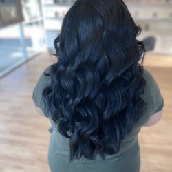 The Keisha B Effect - Blowout w/ Beachwave curls