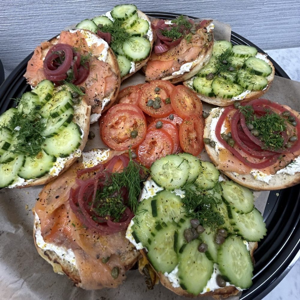 Main Street Pizza & Cafe - Bagels with salmon and bagels witch cucumbers - Cafes Near Me - Irvine, California Main Street Pizza & Cafe - Bagels with salmon and bagels witch cucumbers - Cafes Near Me - Irvine, California