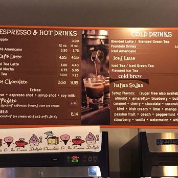 Chocolate & Ice Cream Delight - Drink Menu - Ice Cream & Frozen Yogurt Near Me - Seattle, Washington