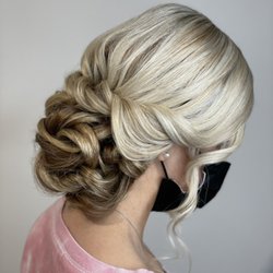 Bella Lina Salon - Client- formal updo