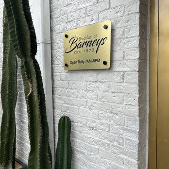 Breakfast At Barneys - Signage outside - Breakfast & Brunch Near Me - Atlanta, Georgia Breakfast At Barneys - Signage outside - Breakfast & Brunch Near Me - Atlanta, Georgia
