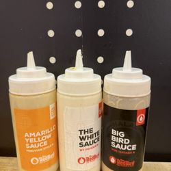 The Red Bird - Table side sauces