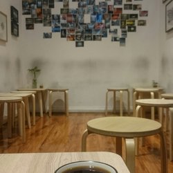 Little Rogue Coffee - Back room has been redecorated