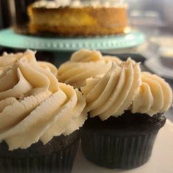 Mount Dessert Bakery - Display case cupcake