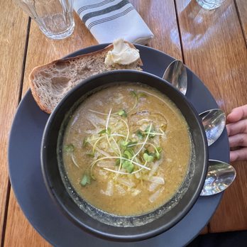 Johnston's Saltbox - Daily soup - New American Near Me - San Carlos, California