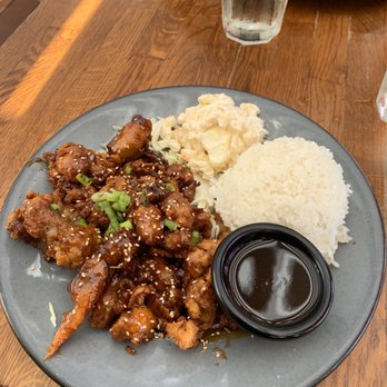 Aloha Mixed Plate - The mochico chicken. So good. - Hawaiian Near Me - Lahaina, Hawaii Aloha Mixed Plate - The mochico chicken. So good. - Hawaiian Near Me - Lahaina, Hawaii