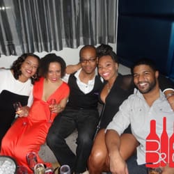 Birthdays and Bottles - Matt and his lovely Fiance living it up at Gansevoort Park