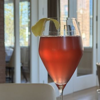 Oak Park - Lemon Basil Sparkler - New American Near Me - Des Moines, Iowa Oak Park - Lemon Basil Sparkler - New American Near Me - Des Moines, Iowa