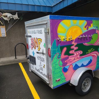 BNF Kombucha and Jun - a trailer in a parking lot - Pubs Near Me - Eugene, Oregon