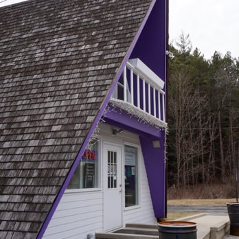A-Frame Bakery - a purple and white building - Bakeries Near Me - Williamstown, Massachusetts