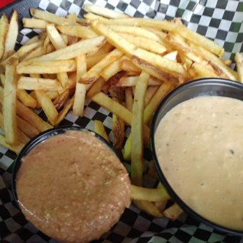 JL Beers - House made peanut butter, beer cheese and hand cut fries - Burgers Near Me - Sioux Falls, South Dakota