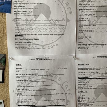 Compass Rose Cafe - Menu - Breakfast & Brunch Near Me - Brookings, Oregon Compass Rose Cafe - Menu - Breakfast & Brunch Near Me - Brookings, Oregon
