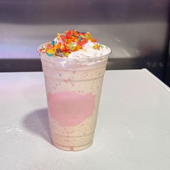 Milky Shake - FRUTTY PREBLES SHAKE - Ice Cream & Frozen Yogurt Near Me - Porter, Texas Milky Shake - FRUTTY PREBLES SHAKE - Ice Cream & Frozen Yogurt Near Me - Porter, Texas