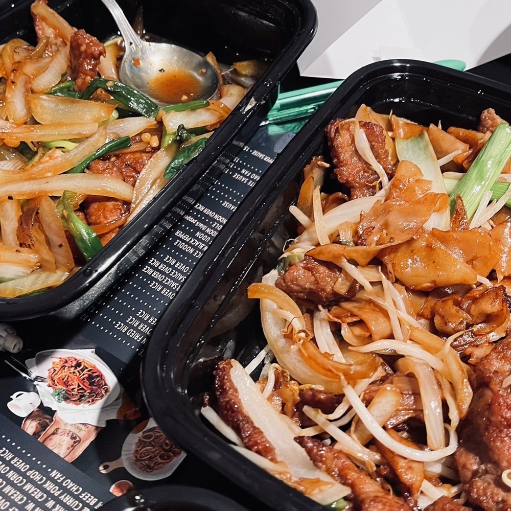 Mongolian Beef And Beef Rice Noodle Mongolian Beef And Beef Rice Noodle