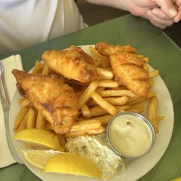 Fish and Beer Battered Fresh Fish & Chips Fish and Beer Battered Fresh Fish & Chips