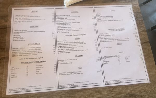 Menu photo 1 C C's Cafe Tomball, TX Menu photo 1 C C's Cafe Tomball, TX