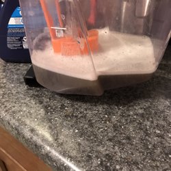 Dayton Steam Carpet Cleaning - This is the water from just one room that they allegedly cleaned. Gross. My carpets were left wet and filthy.