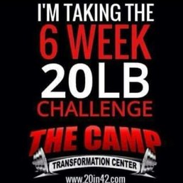 Day one of the 6 week challenge! Day one of the 6 week challenge!