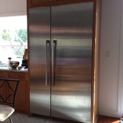 Pacific Sales Kitchen & Home - Our new Thermador in the house! These are two individual columns. Each with their own compressor. Quite as a church mouse!