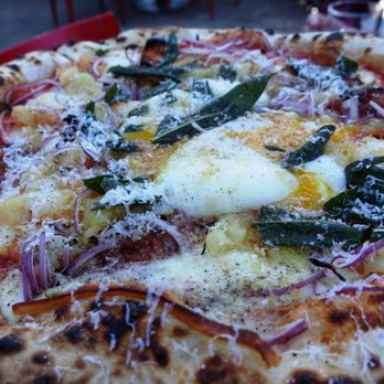 In Riva - The breakfast pizza has an unmatched pizzazz to it. - Italian Near Me - Philadelphia, Pennsylvania
