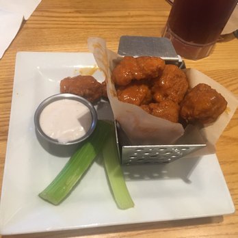 Chili's - Signature boneless buffalo wings--I could see these as an entree. Generous starter for two. Rather dry. - Tex-Mex Near Me - San Marcos, Texas