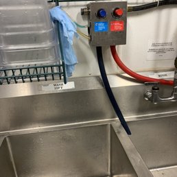 They wash the single use towels out with hot water then dry them