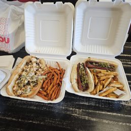 a variety of food items a variety of food items