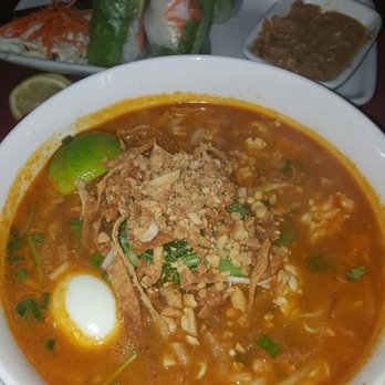 Thai Lotus - Fresh spring rolls and the number 69 Bolan soup! My favorite! - Thai Near Me - Corona, California Thai Lotus - Fresh spring rolls and the number 69 Bolan soup! My favorite! - Thai Near Me - Corona, California