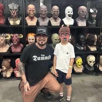 Monsterpalooza - George owner of "Immortal Masks" Such a great guy !!! - Festivals Near Me - Pasadena, California Monsterpalooza - George owner of "Immortal Masks" Such a great guy !!! - Festivals Near Me - Pasadena, California