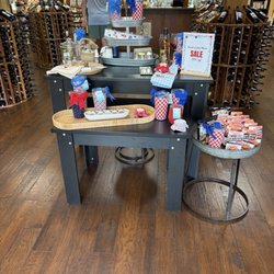 Inside the store where they also hold tastings.