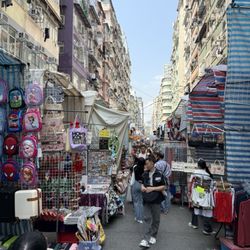 女人街 - Ladies market in the afternoon