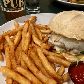 Courthouse Pub - Prime Rib Melt (yum) - New American Near Me - Manitowoc, Wisconsin
