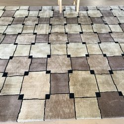 Bay Area Rug Cleaners - a wool area rug being cleaned