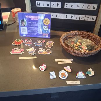 Minch Coffee - Local artist stickers - Coffee & Tea Near Me - Clermont, Florida