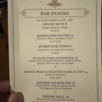 Cindy's Rooftop - The only options you get from 2:30-5pm lol - New American Near Me - Chicago, Illinois