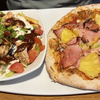 California Pizza Kitchen - HAWAIIAN PIZZA and salad!!!!! - Salad Near Me - Encinitas, California California Pizza Kitchen - HAWAIIAN PIZZA and salad!!!!! - Salad Near Me - Encinitas, California