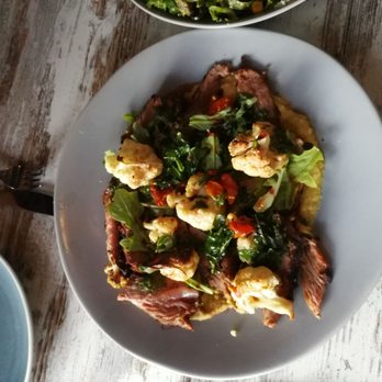 NextDoor Restaurant - Juicy lamb, very savoury and augmented by the cauliflower. - Canadian (New) Near Me - Markham, Ontario NextDoor Restaurant - Juicy lamb, very savoury and augmented by the cauliflower. - Canadian (New) Near Me - Markham, Ontario