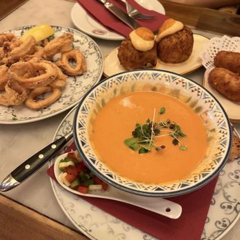 Casa Alfonso - Calamari, gazpacho, croquettes - Tapas Bars Near Me - Barcelona, B