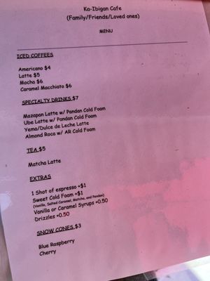 Menu photo 2 KA Ibigan Cafe Altadena, CA Menu photo 2 KA Ibigan Cafe Altadena, CA